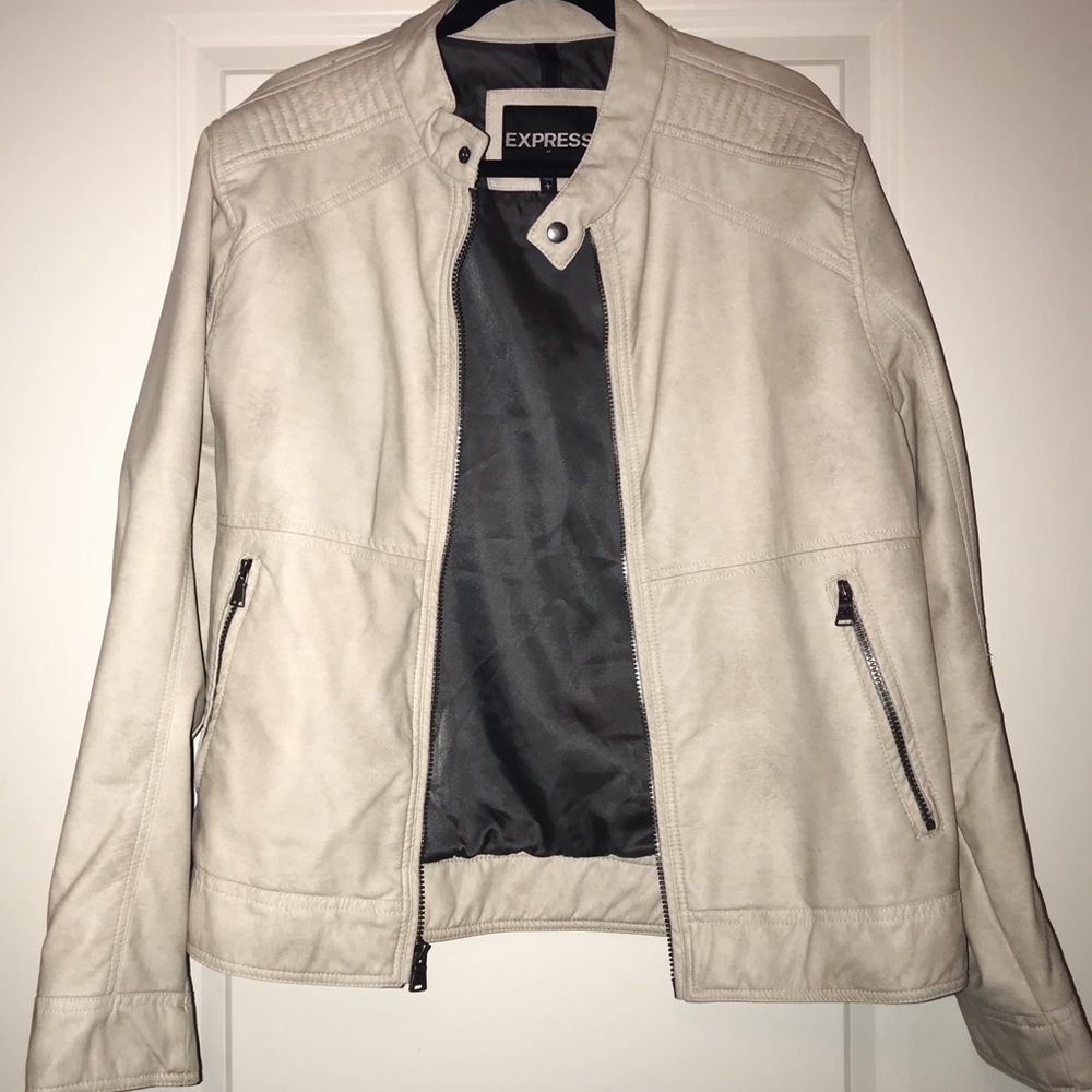 Express leather jacket
